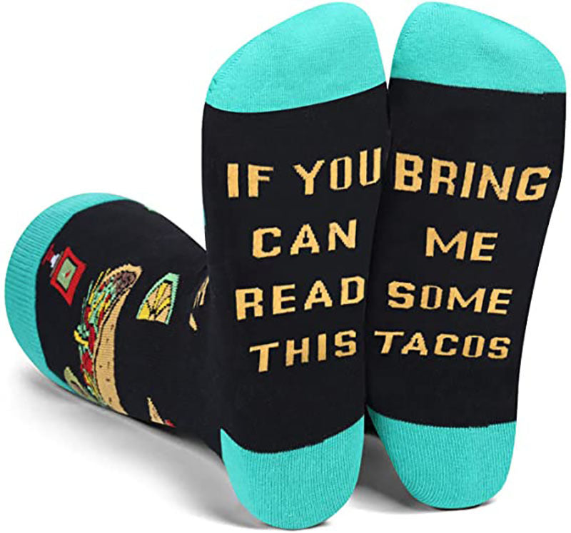 IF YOU CAN READ THIS European And American Medium Socks
