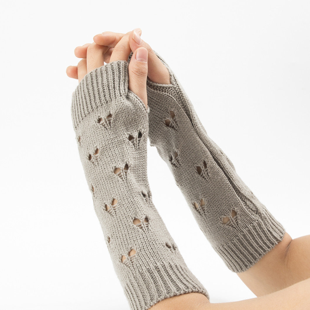 Ladies Jacquard Love Knitted Wool Warm Arm Cover