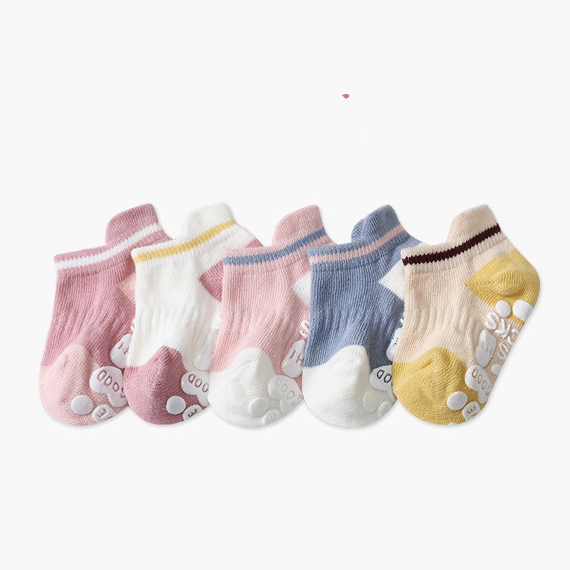Thin Cotton Large Area Adhesive Ship Socks