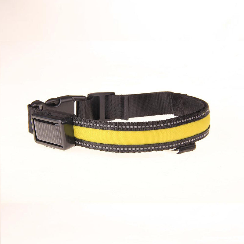 Solar LED Luminous Pet Dog Fashion Collar