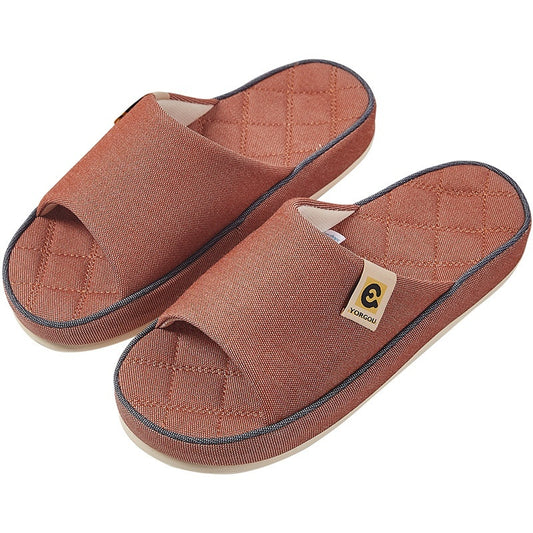 Women's Platform Home Non-slip Deodorant Diablement Fort Slippers