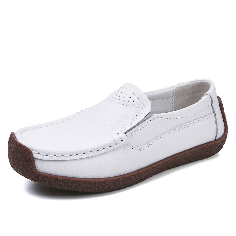Women's Shoes Non-slip Cowhide Soft Bottom