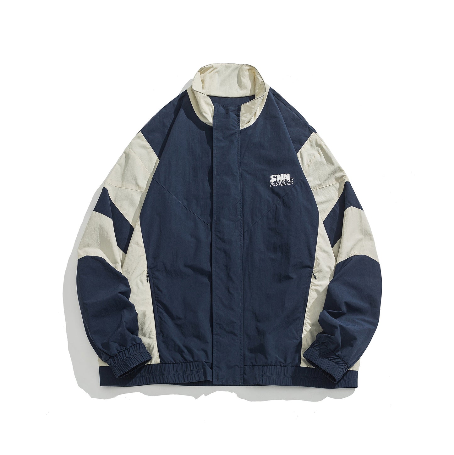 Letter Embroidery Casual Loose Jacket Men And Women