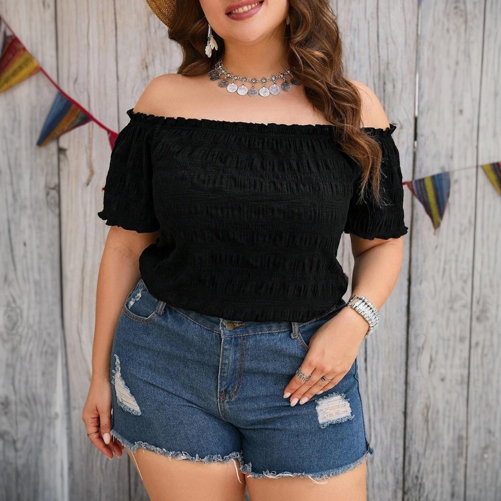Solid Color Halter Neck Cropped T Shirt For Women