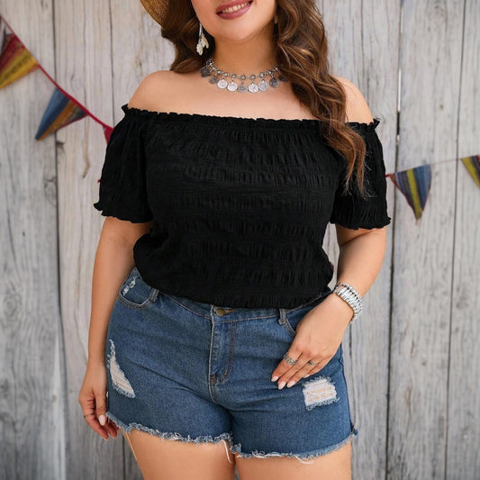 Solid Color Halter Neck Cropped T Shirt For Women