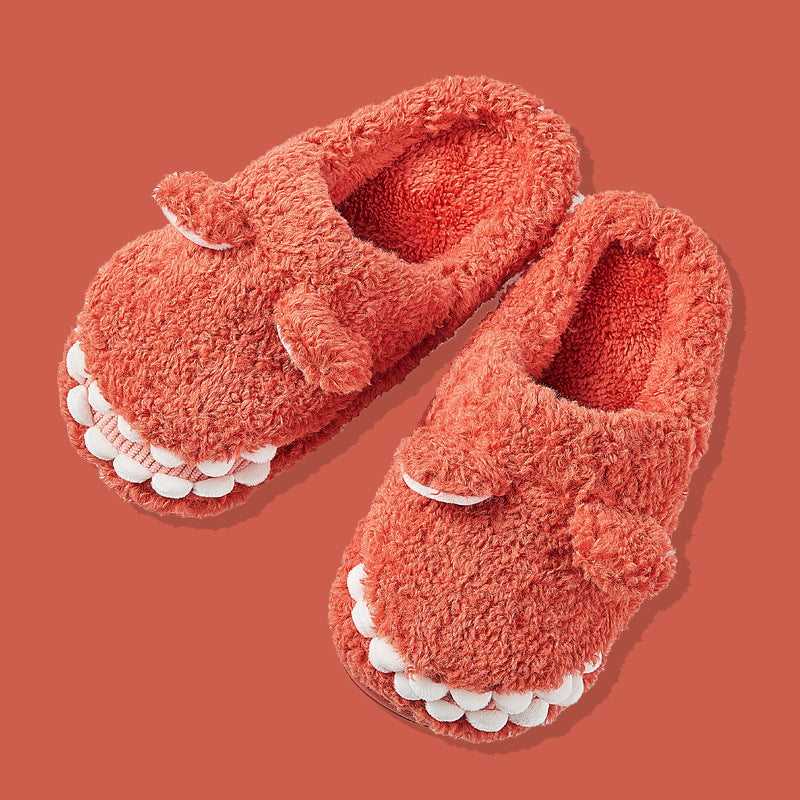 Boys And Girls Cartoon Dinosaur Home Indoor Warm Non-slip