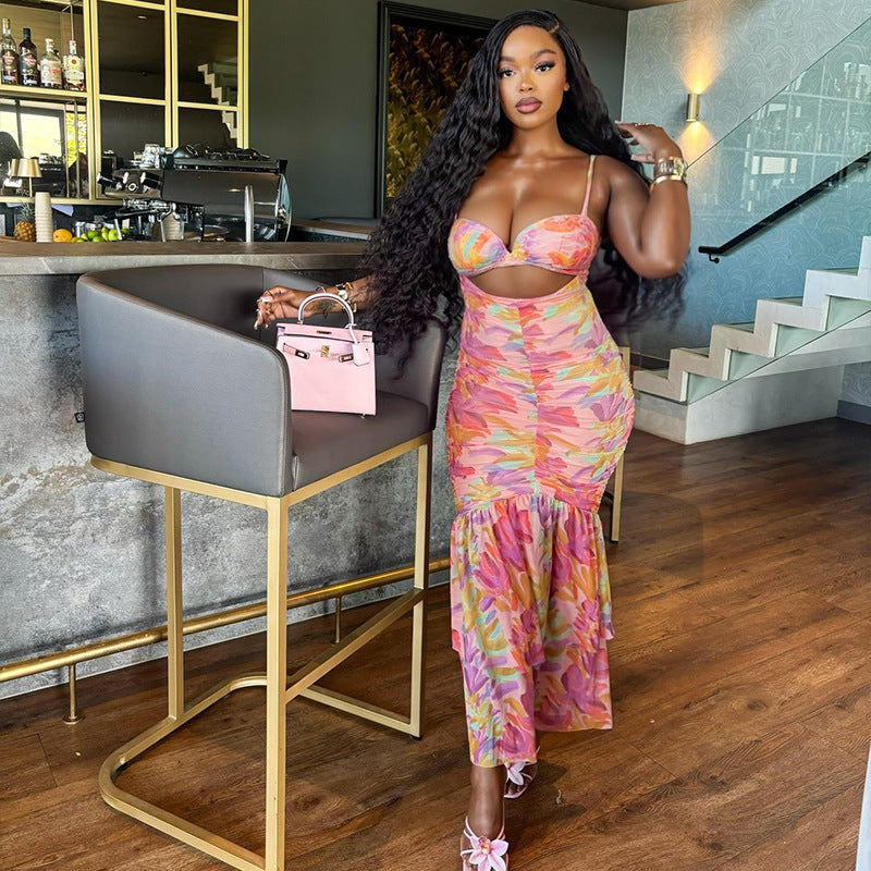 Strapless Backless Maxi Dress For The Beach