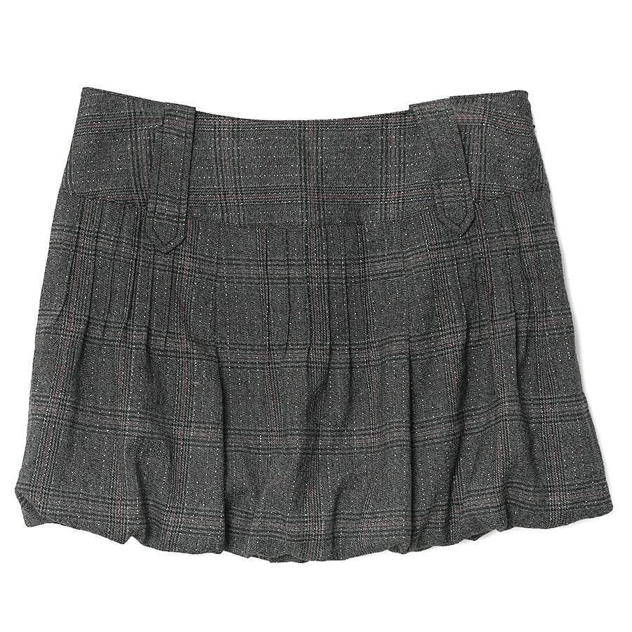 Oxygen American Retro Hot Girl Pleated Short Skirt