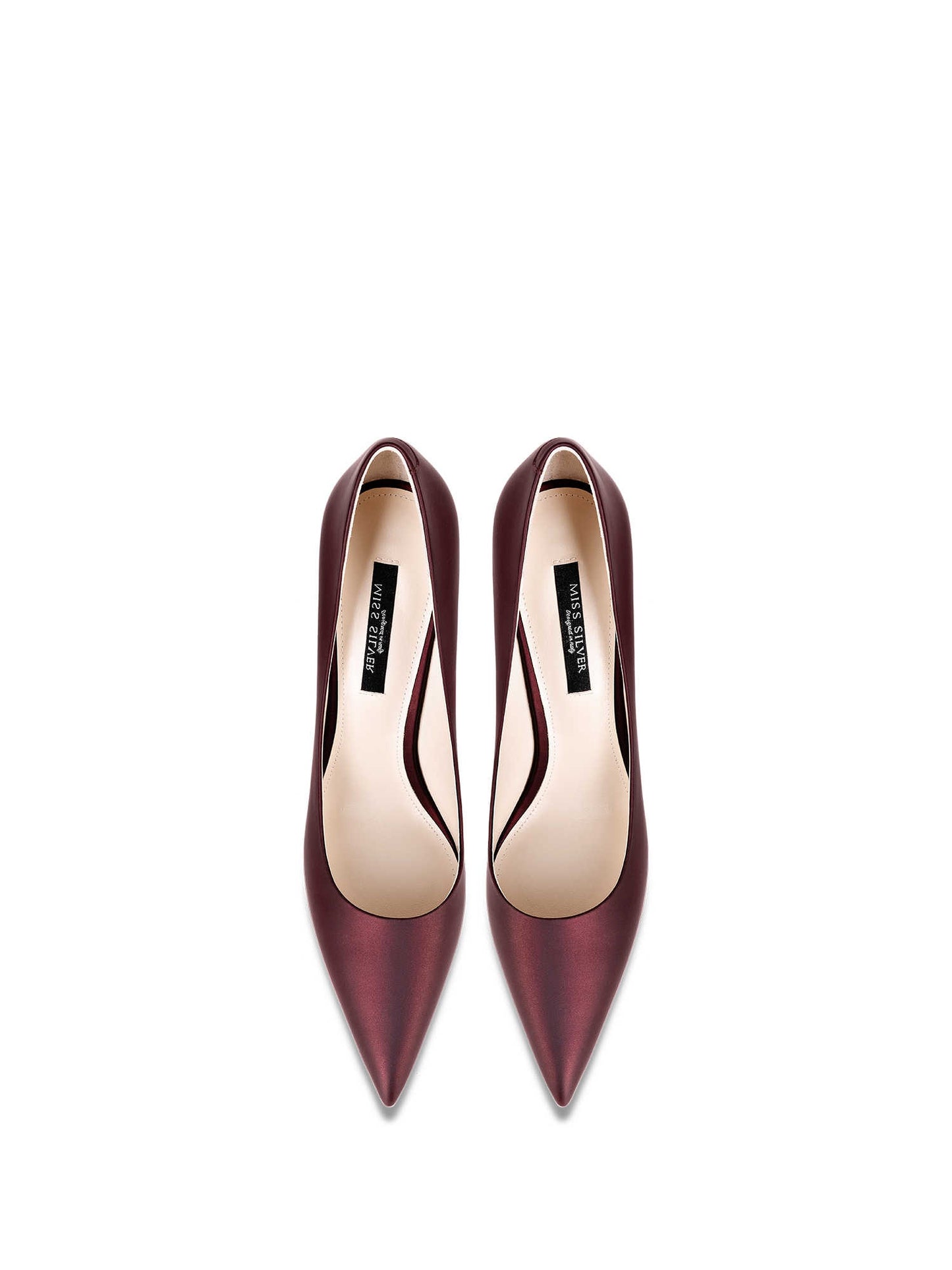 Pointed High Heels Women's Stiletto Heel Leather Pumps