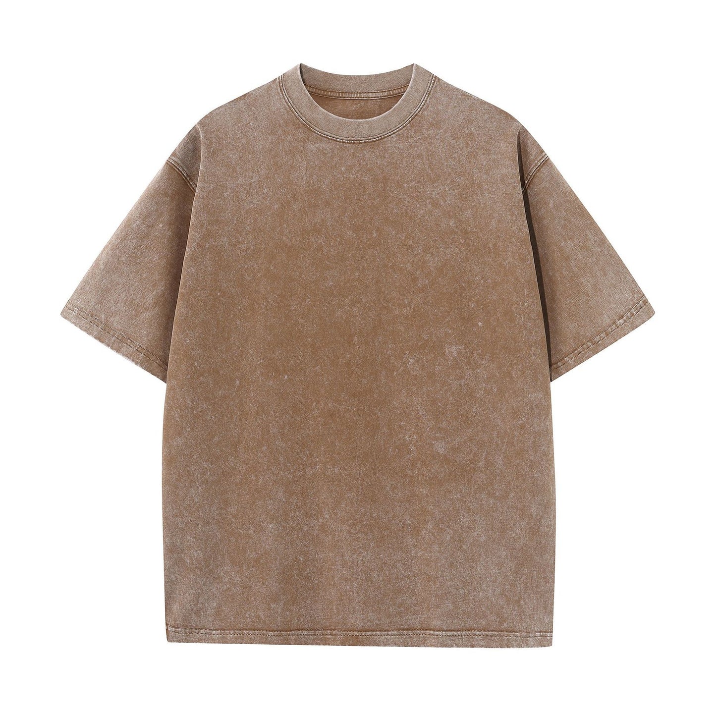Cotton T Men's And Women's Drop-shoulder Loose Half Sleeve