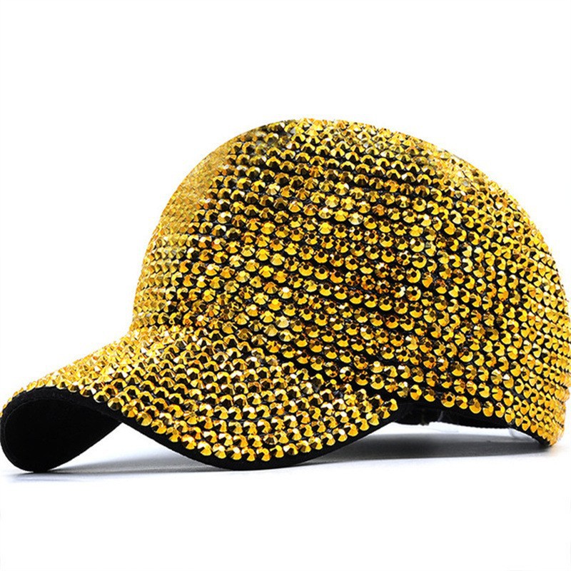 New Dot Diamond Baseball Hat Shiny Trend