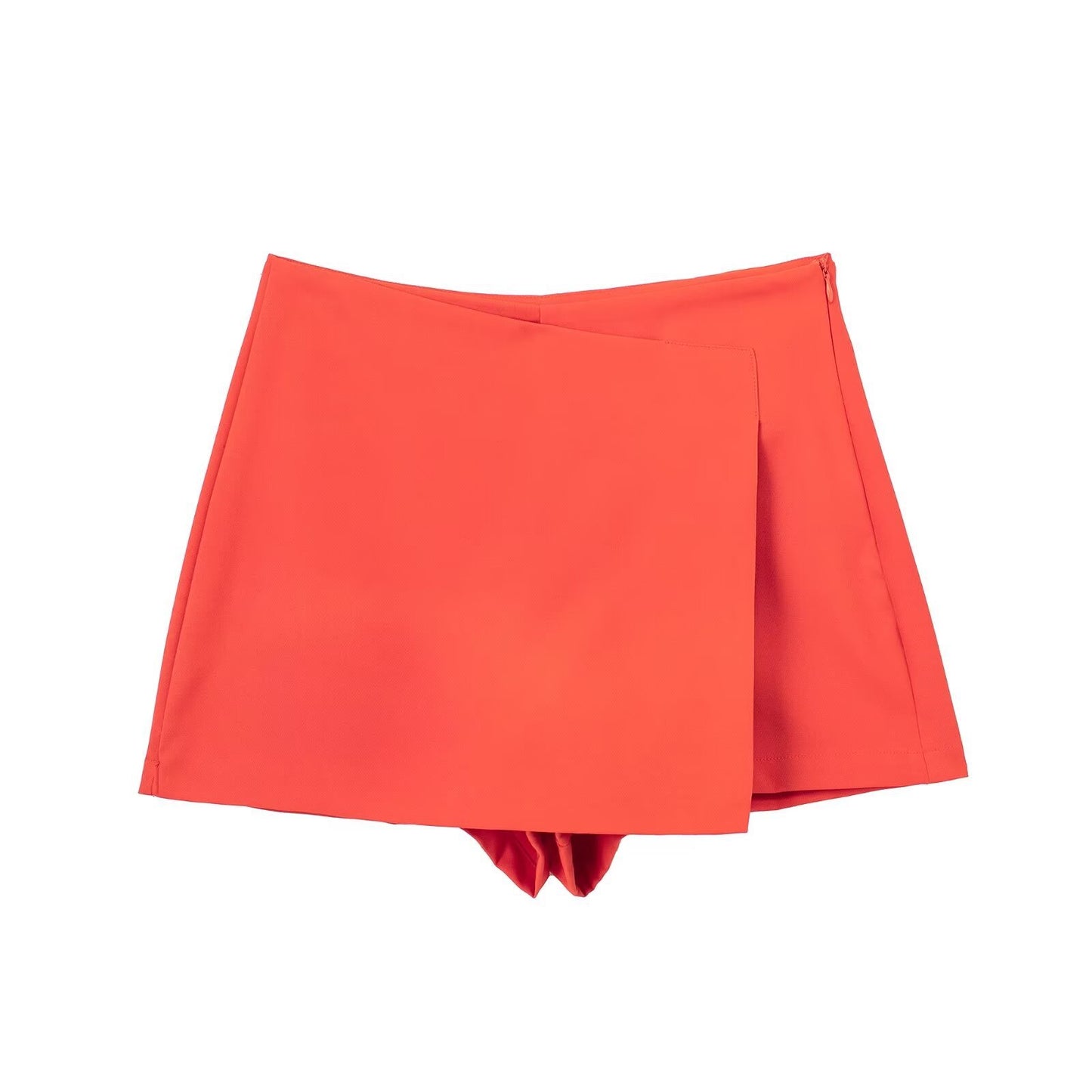 Women's High Waist Asymmetric Shorts