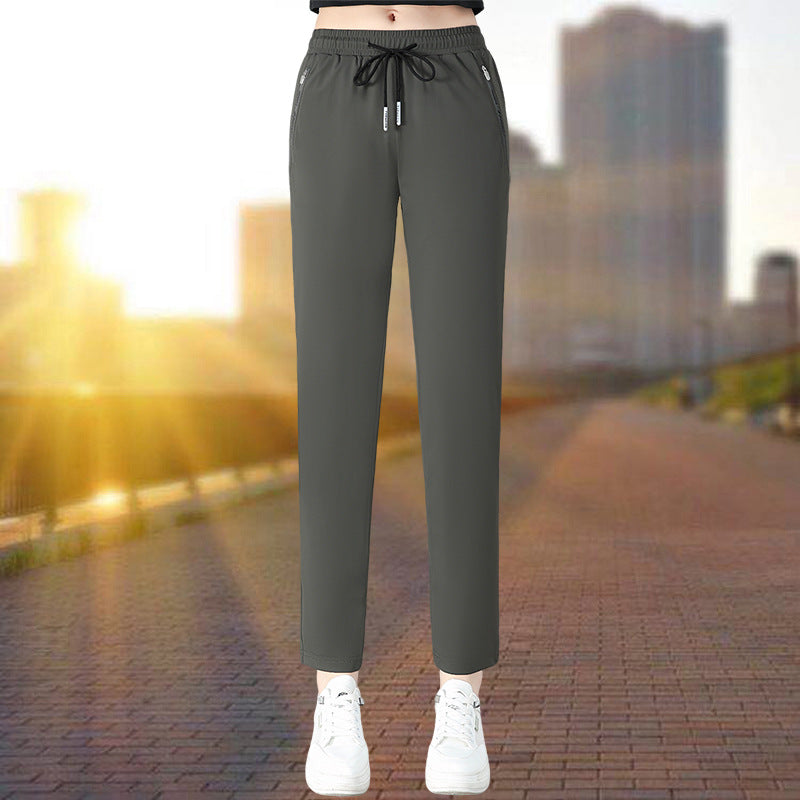 Casual Sports Pants Female Summer Thin