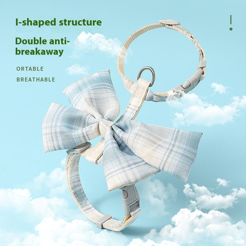 Bow I-shaped JK Pet Hand Holding Rope