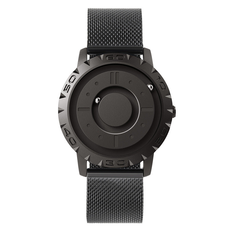 Creative Watch Tide Black Technology Cool Concept Frameless Design Watch