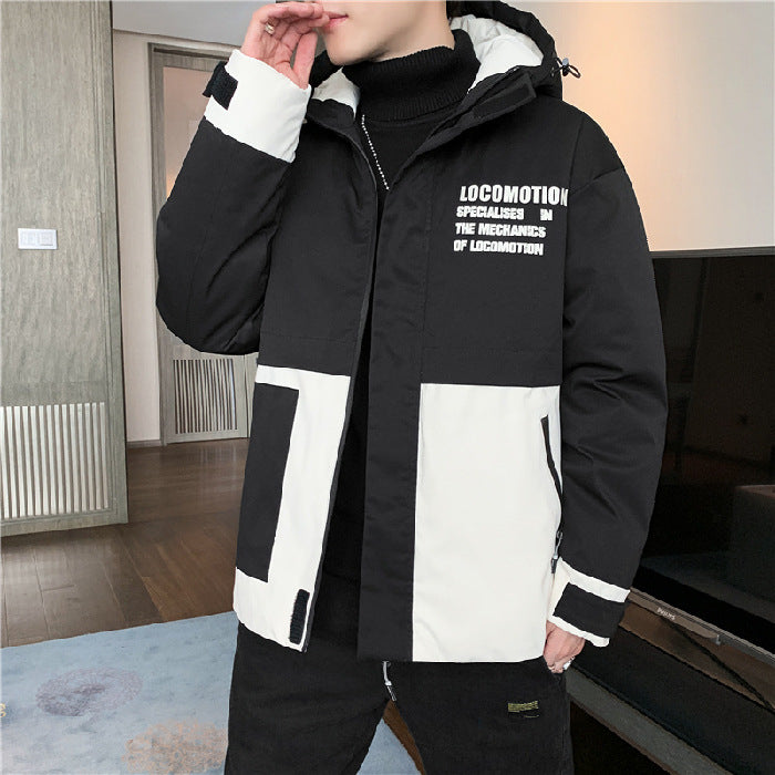 Men's Autumn And Winter Velvet Thickened Coat Jacket