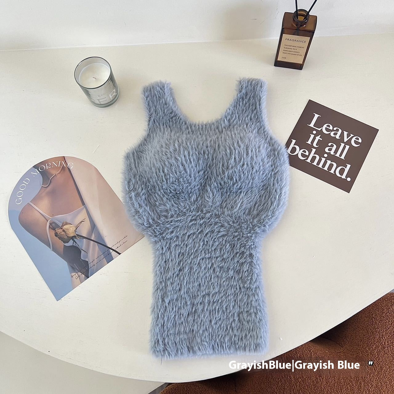 Fleece-lined Thickened Fleece Camisole Thermal Vest