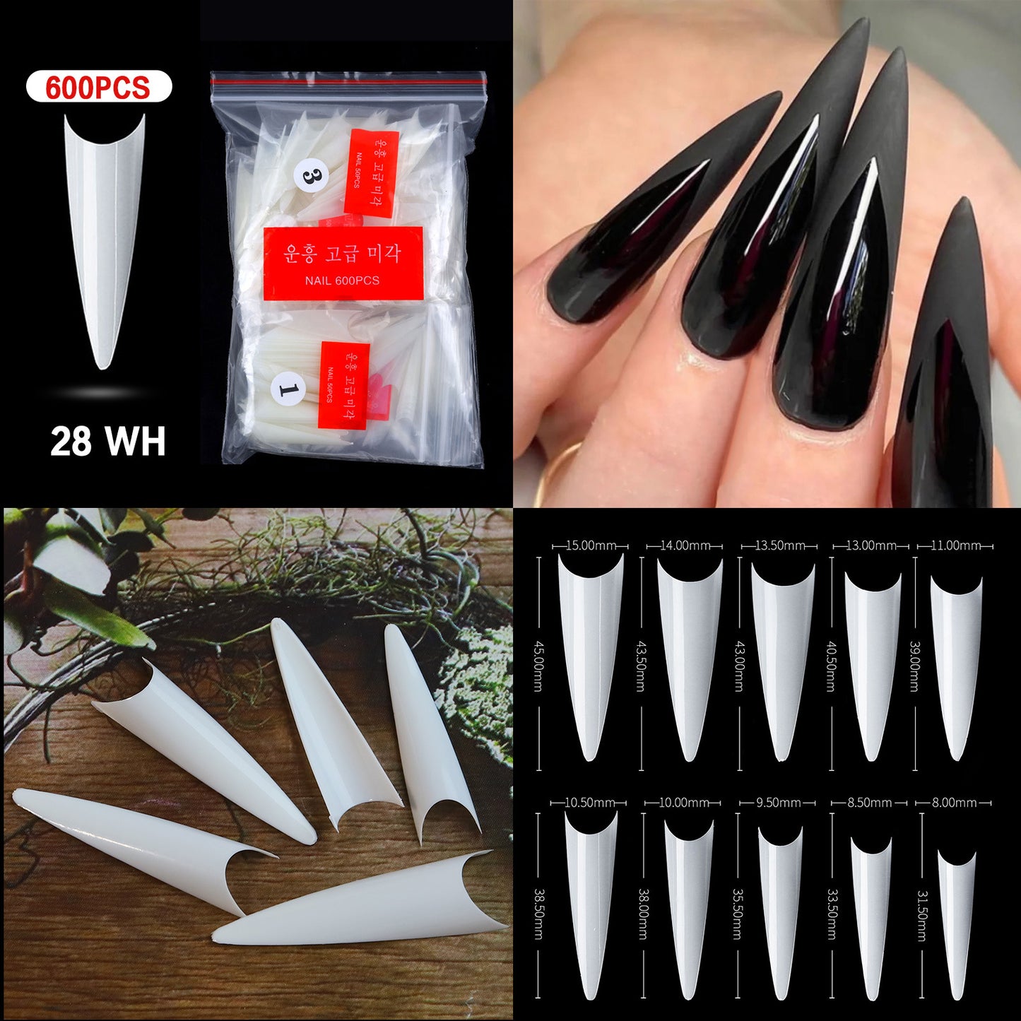 French Pointed Non-marking Ballet Transparent