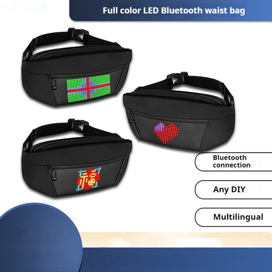 Bluetooth Oxford Cloth Led Hip Pockets Outdoor Riding