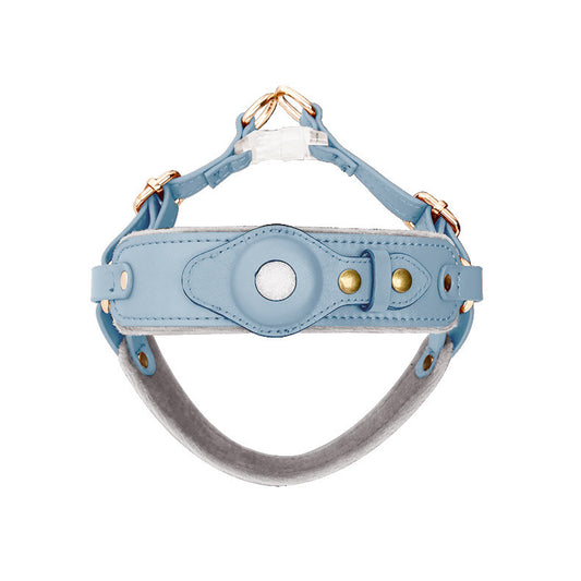 Chest Back Airtag Positioning With Dog Traction Rope