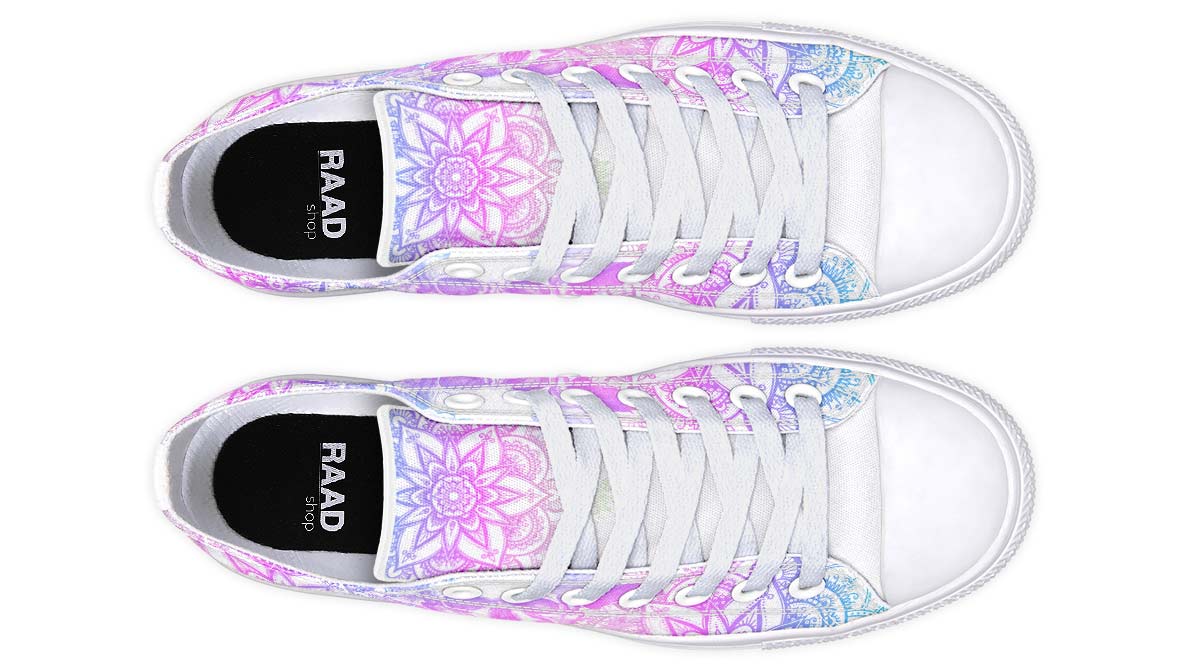 Fashion Print Couple Low-Top Canvas Shoes