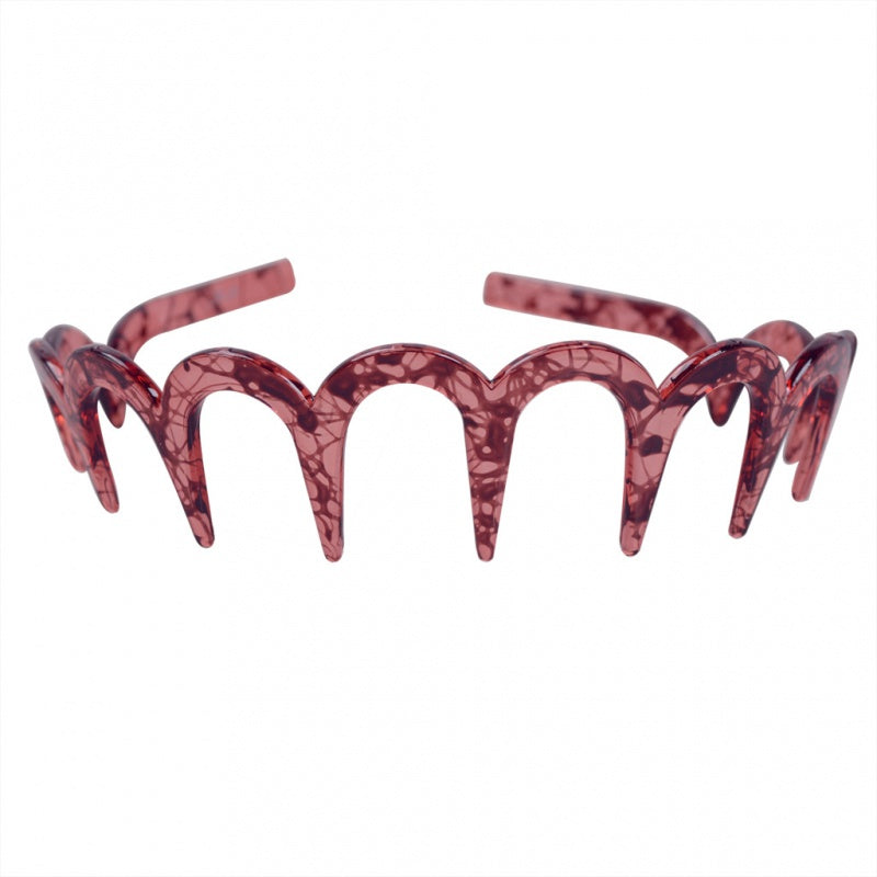Drop-resistant Beef Tendon Toothed U-shaped Headband