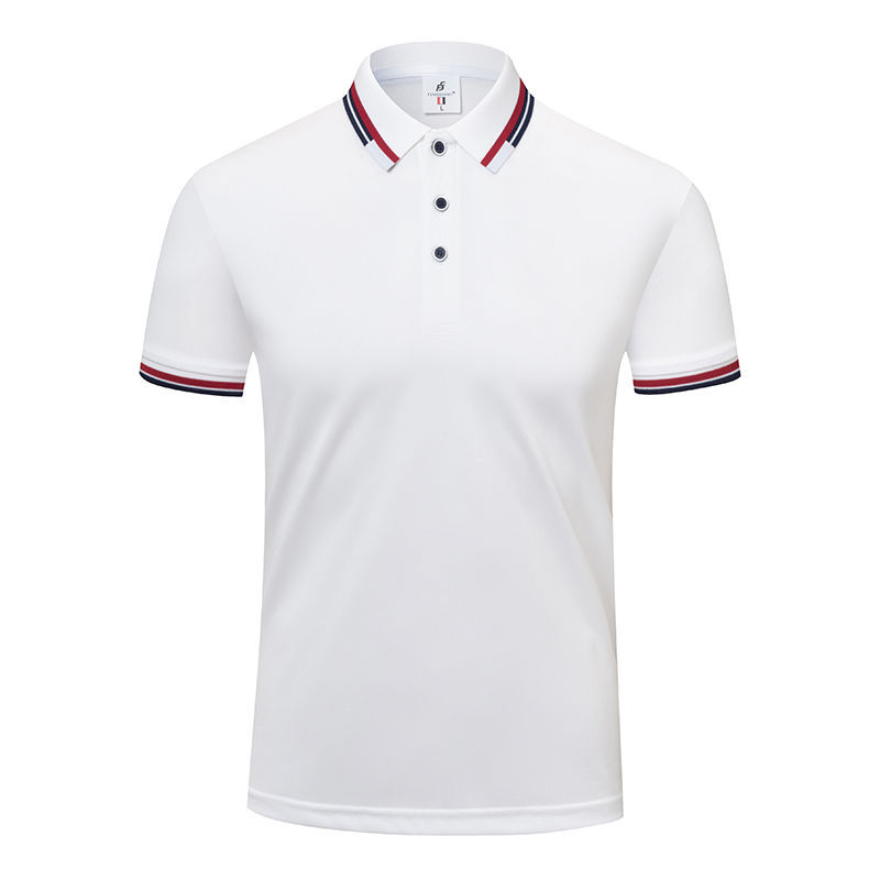Ice Cotton High-end Enterprise Clothes Lapel Short Sleeve 190g