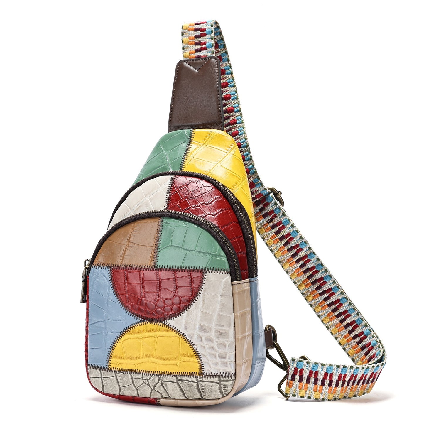 Fashionable And Versatile Bohemian Style Chest Bag