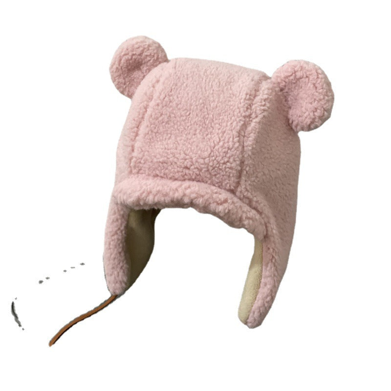Cute Bear Ears Warm Lei Feng Hat