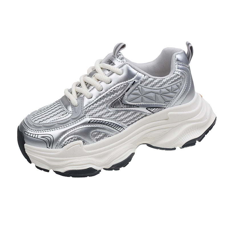 Summer Thin Mesh Breathable Increased Casual Sneaker