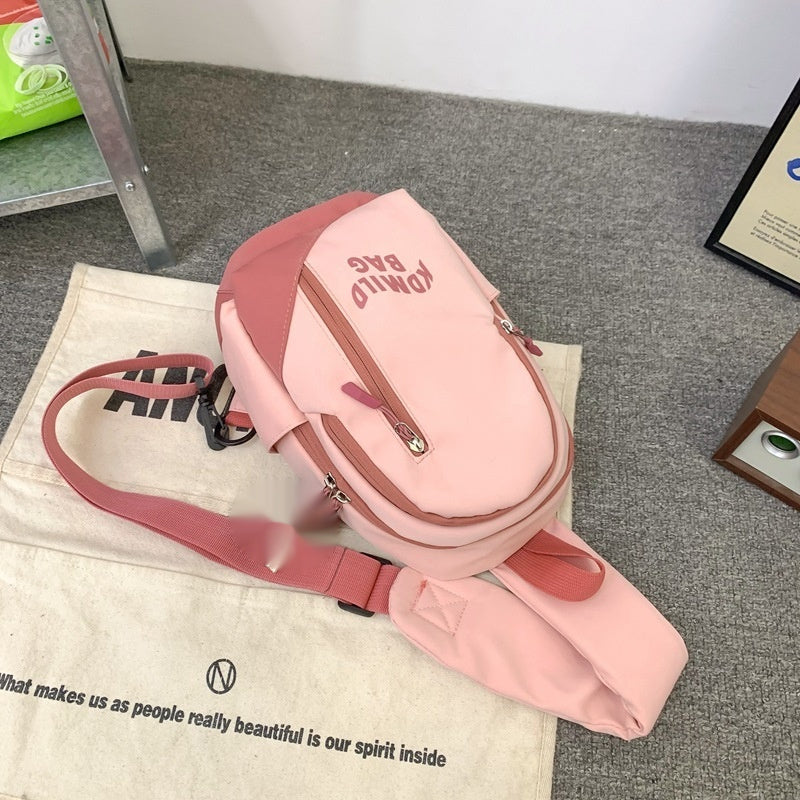 Japansk Crossbody Taske til Kvinder, Casual, Stor Kapacitet, Mode Skuldertaske