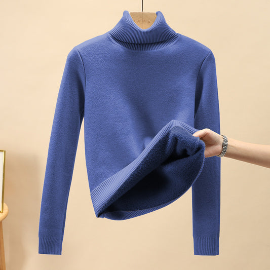 Mens Base-Layer Winter Knit Sweater In Plus Sizes For A Relaxed Fit