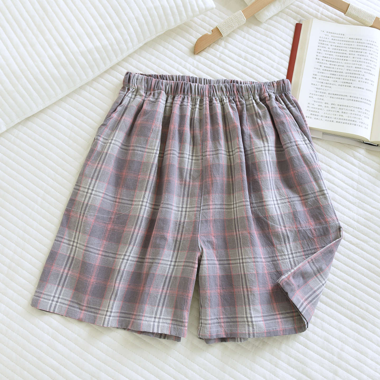 Home Sleeping Pants Pure Cotton Gauze Can Be Worn Outside Loose And Simple