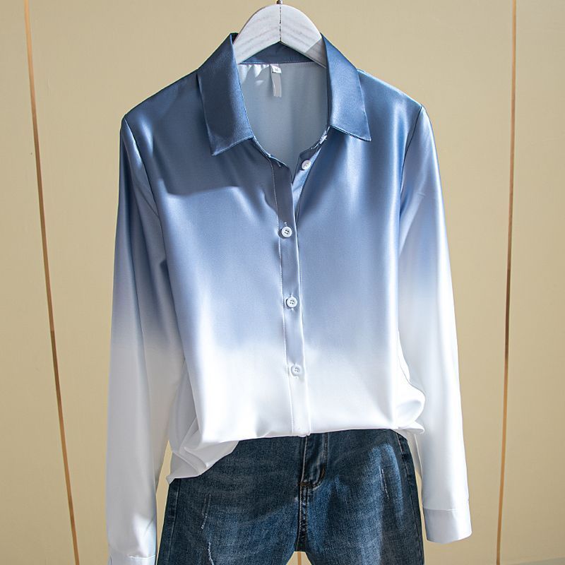 Personlighedsgradient Aldersreducerende Western-stil Skjorte Dame