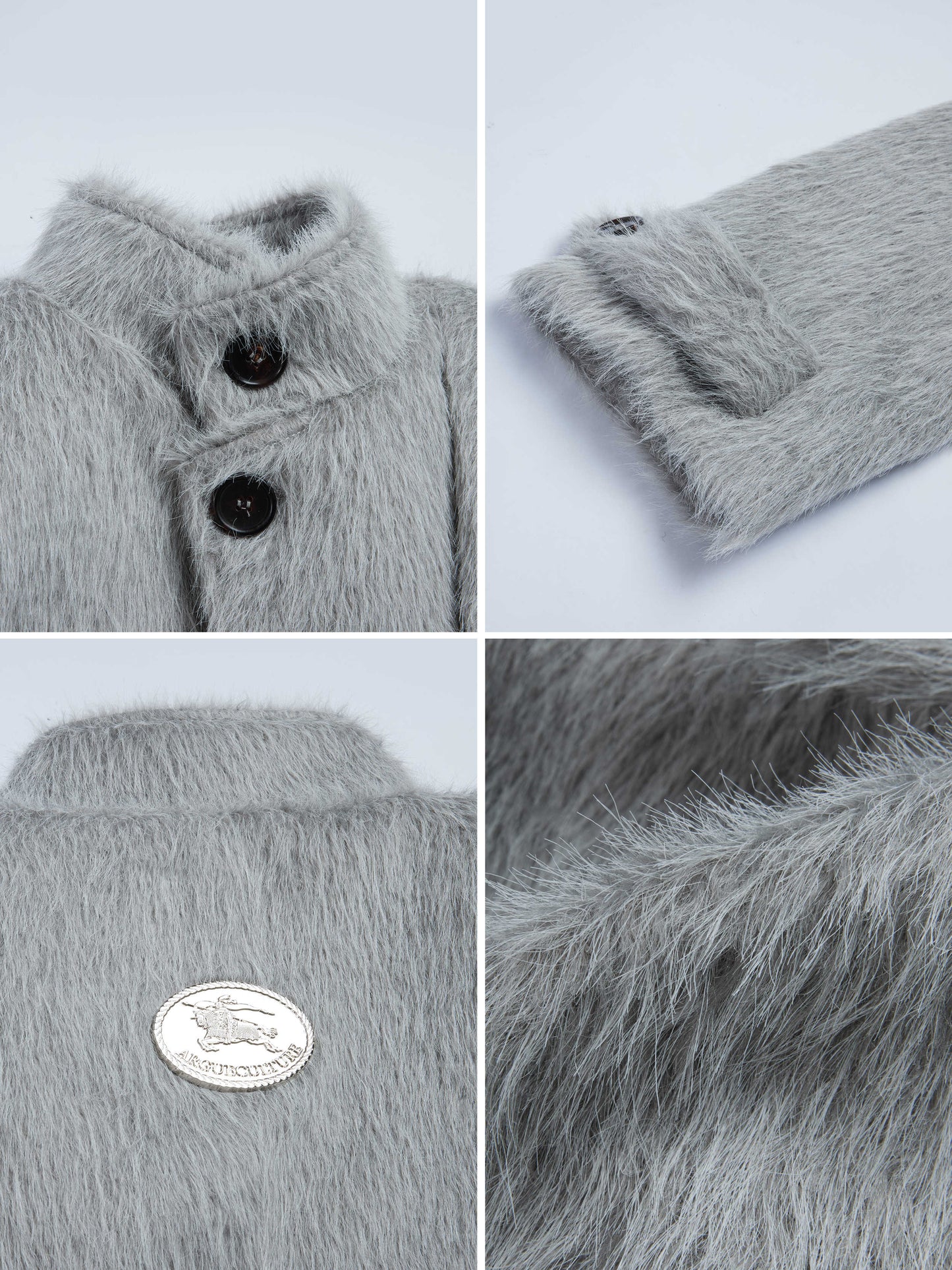 Long Alpaca Wool Trench Coat With A Tie-waist Design