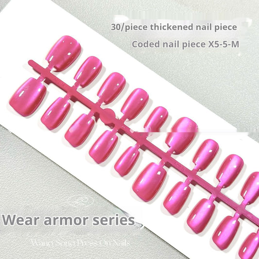 Solid Color Cat Eye 14 Dragon Fruit Ins Internet Celebrity Pure Want To Wear Armor