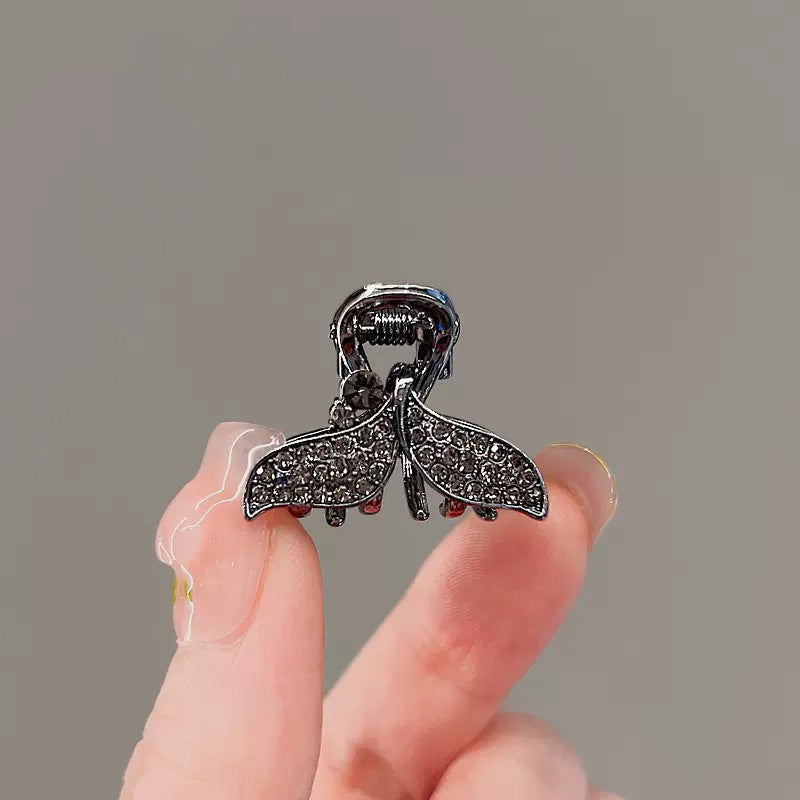 Rhinestone Small Size Broken Hair Side Hairpin