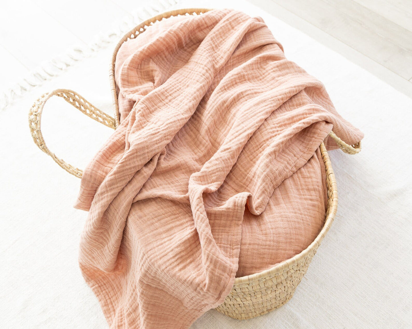 Cotton Double-layer Gauze Blanket Printing Hat Hair Band