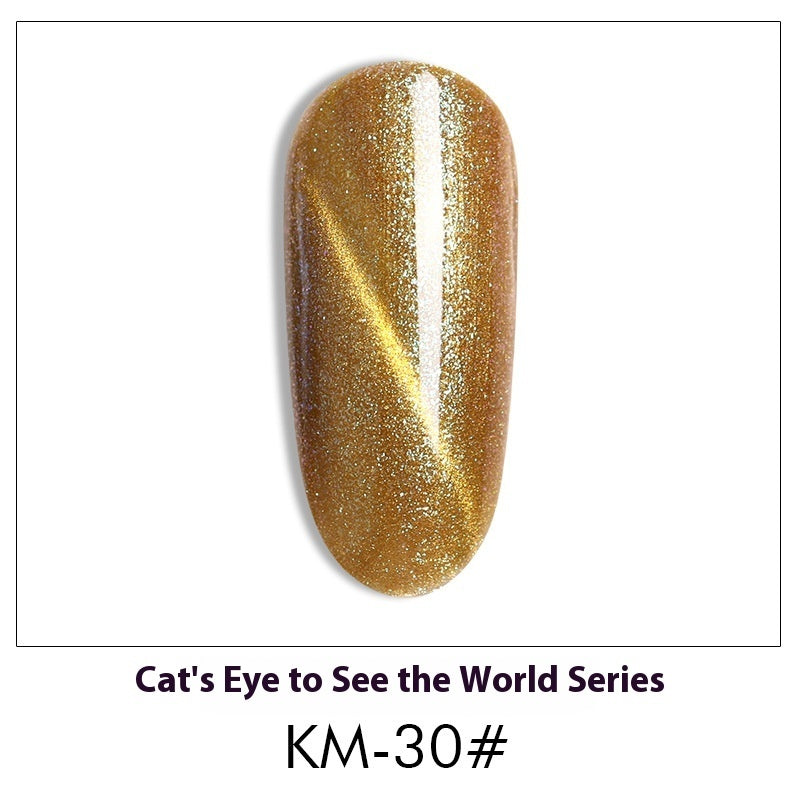 New 36 Colors Suit White Phototherapy Plastic Cat Eye Series Nail Polish Gel