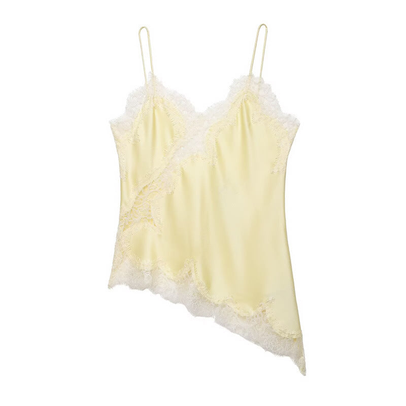 Fashion Sexy Lace Trim Camisole Women