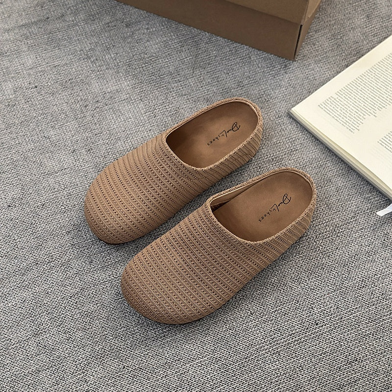 Non-slip Comfortable Baotou Boken Women's Slippers