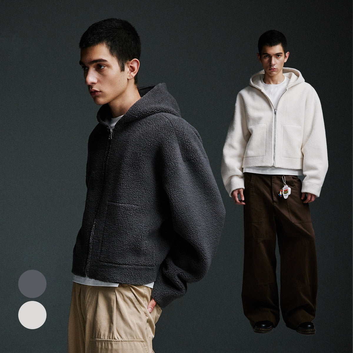 Retro Double-sided Lamb Wool Coat Warm-keeping Cotton Clothing