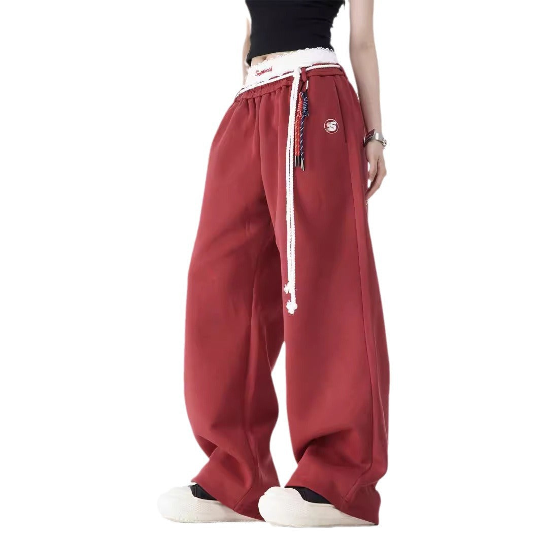 Dance Hip Hop Sports Sweatpants Straight Loose Hip-hop Trousers