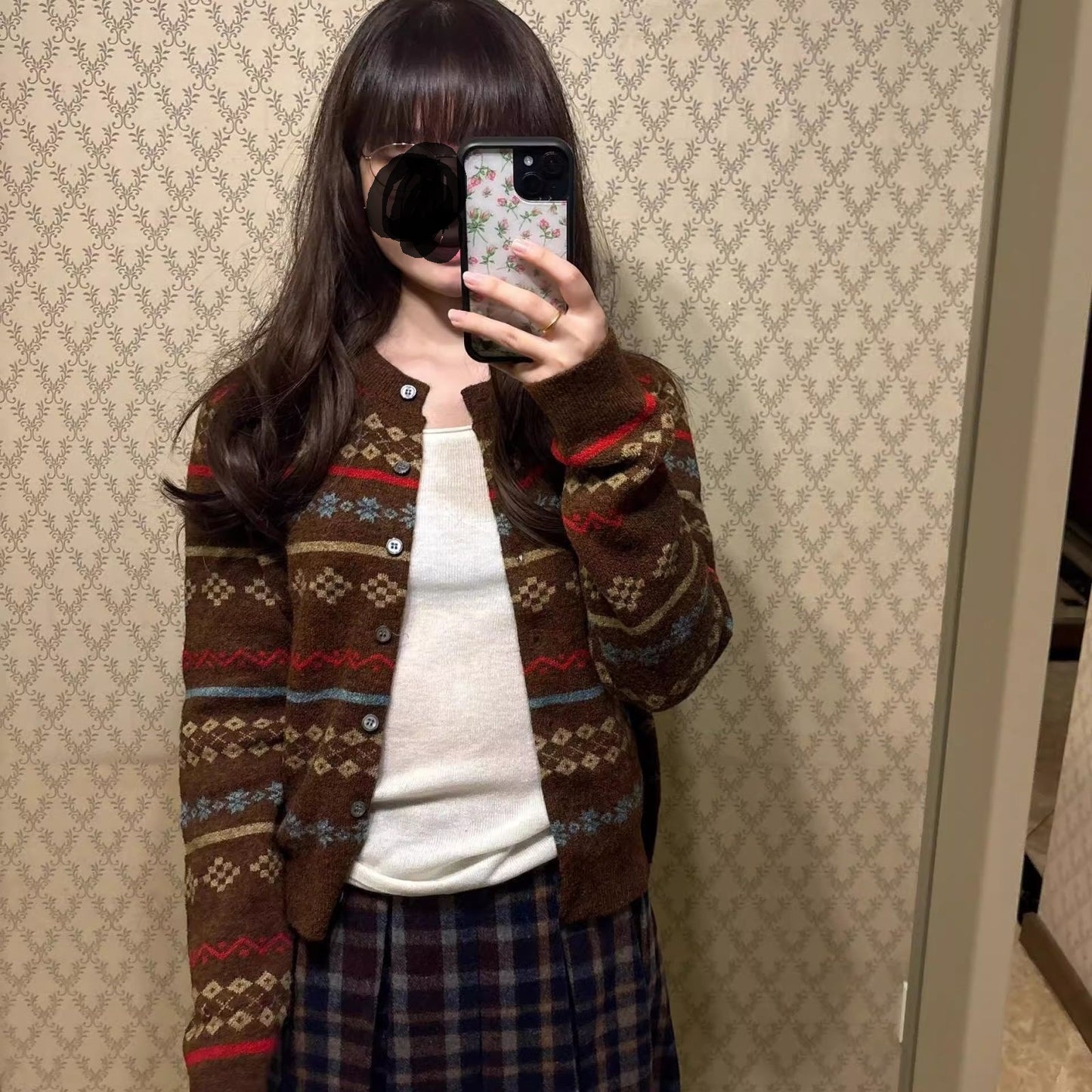Womens Retro Chic Zippered Sweater Coat