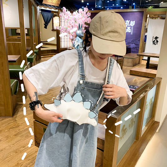 European And American Fashion Cartoon Creative Dinosaur Animal Messenger Bag