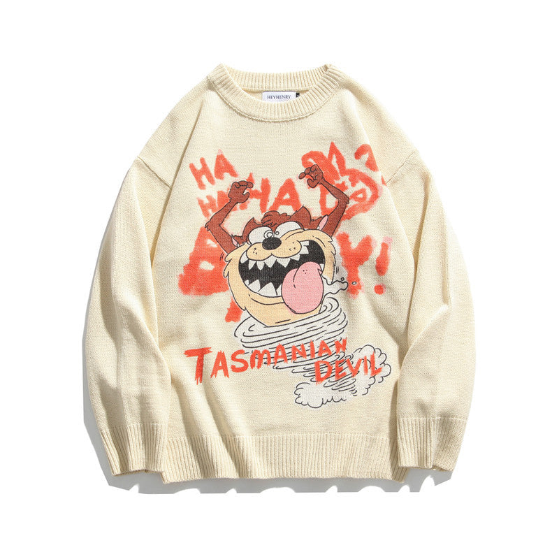 Korean Autumn And Winter New Sweater Couple