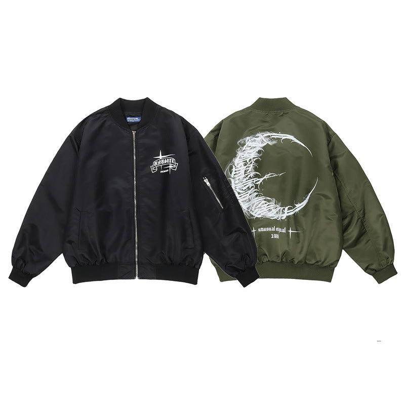 Men's Campus Couple Warm Design Jacket Loose Version