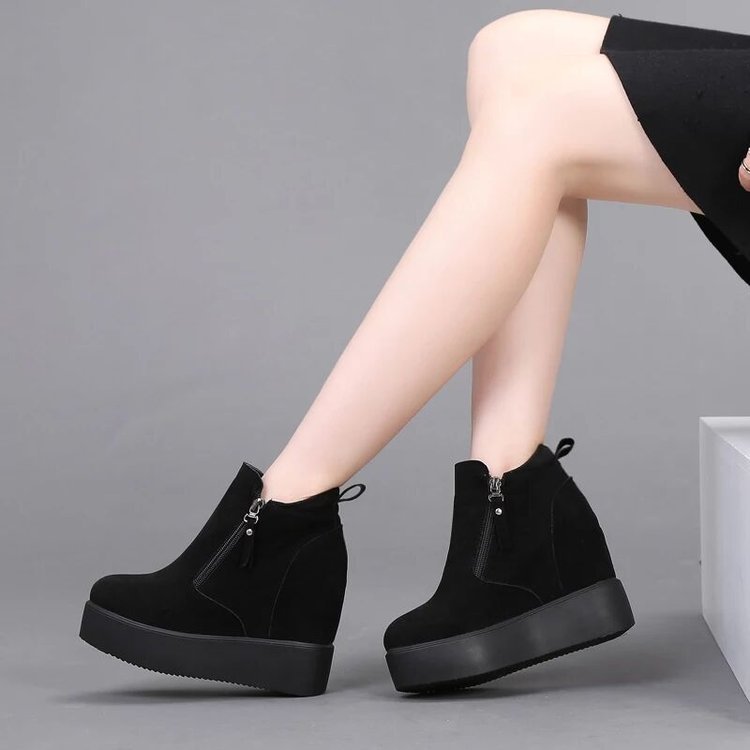 Women's Casual High Boots British Fashion