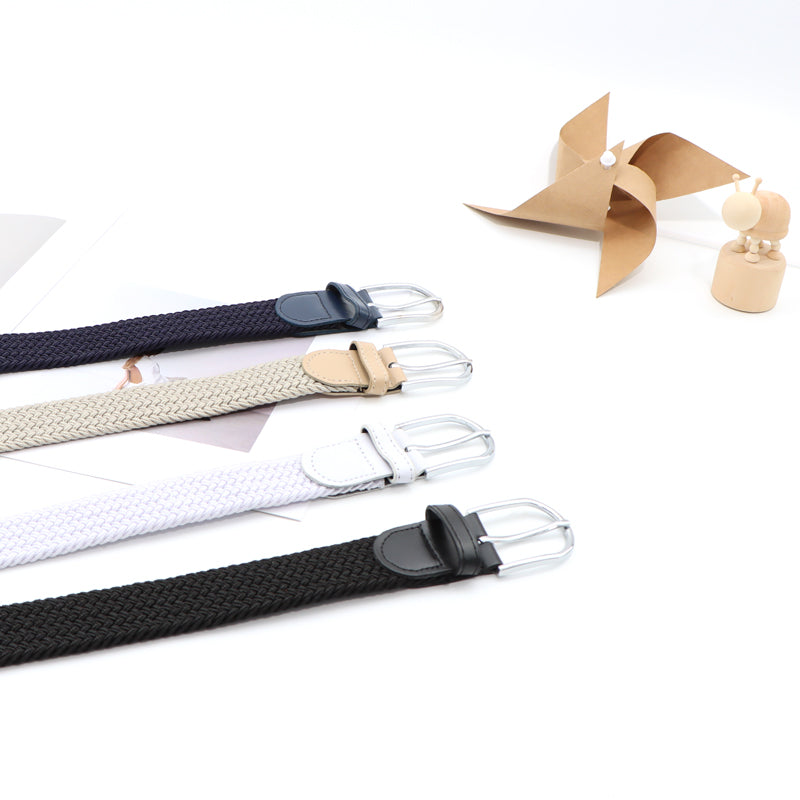 New Casual Versatile Braided Elastic Belt