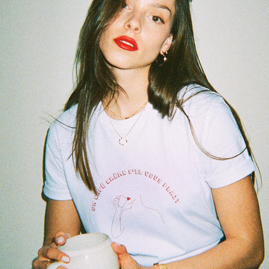 Løs Bomuld Mode Printet Kortærmet T-shirt Dame Design Rund Hals Top Mode